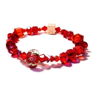 [Horoscope Series] Bélier Cristaux Rouges Bracelet ♈️ Aries Red Crystal Bracelet
